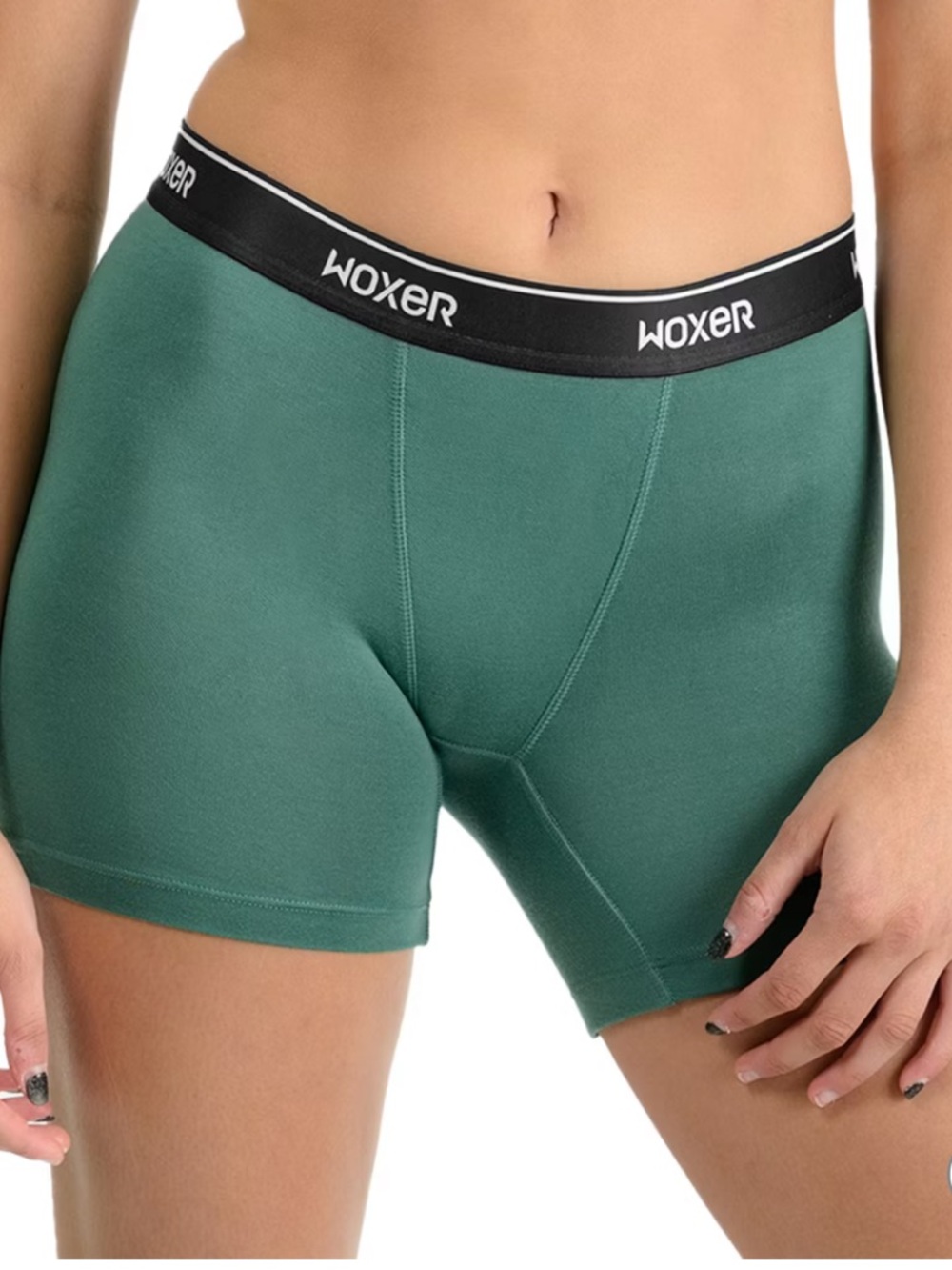 NEW Woxer Ultra-Soft Stretchy No-Dig Waistband Baller 5" Boxer Brief size: 2XL